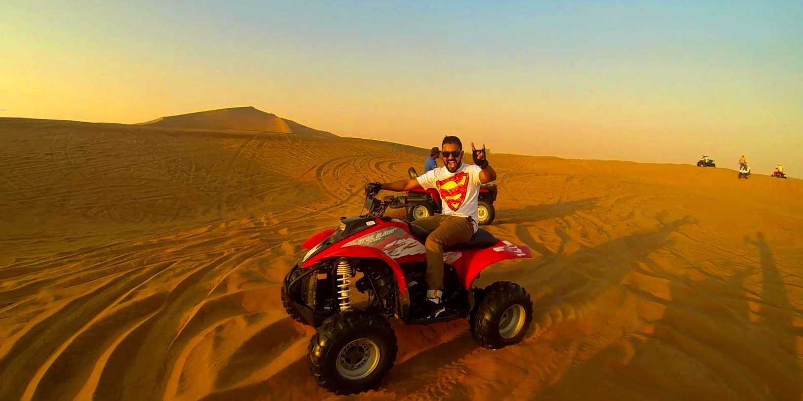 desert safari with quad bike